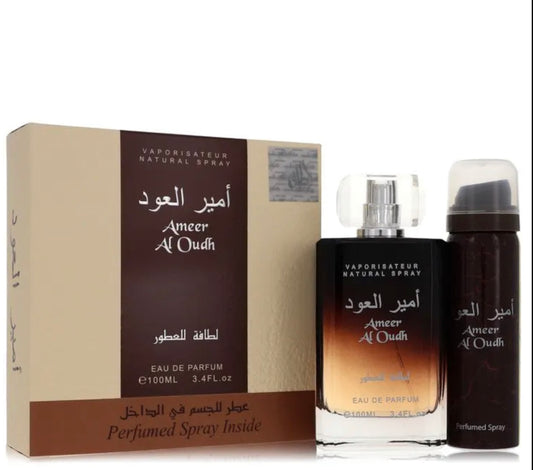 Lattafa Ameer al Oudh w/ Body Spray